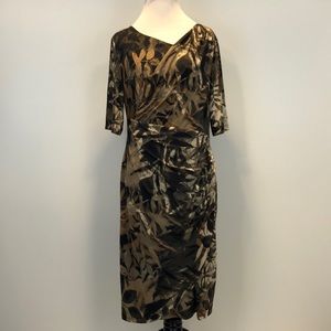 Connected Apparel Wrap style Dress-size 12